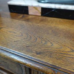 French Provincial Oak Small Buffet