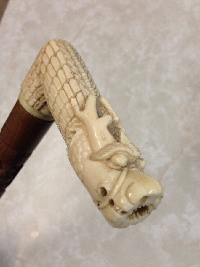 Antique Chinese Walking Stick | Antique & Vintage | Moonee Ponds Antiques | Australia Wide Delivery