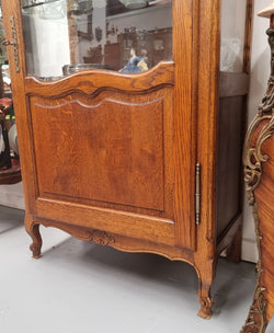 Stunning French Oak Louis XV Style Vitrine | Antique & Vintage | Moonee Ponds Antiques | Australia Wide Delivery