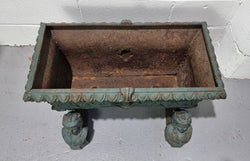 French 19th Century Cast Iron Planter on Stand | Antique & Vintage | Moonee Ponds Antiques | Australia Wide Delivery