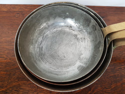Antique Copper Frying Pans | Antique & Vintage | Moonee Ponds Antiques | Australia Wide Delivery