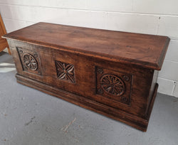 Early 19th Century French Chestnut Wood Coffer | Antique & Vintage | Moonee Ponds Antiques | Australia Wide Delivery