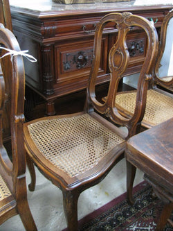Set of 8 French Oak Chairs | Antique & Vintage | Moonee Ponds Antiques | Australia Wide Delivery