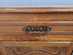 Beautiful French Oak Carved Sideboard | Antique & Vintage | Moonee Ponds Antiques | Australia Wide Delivery