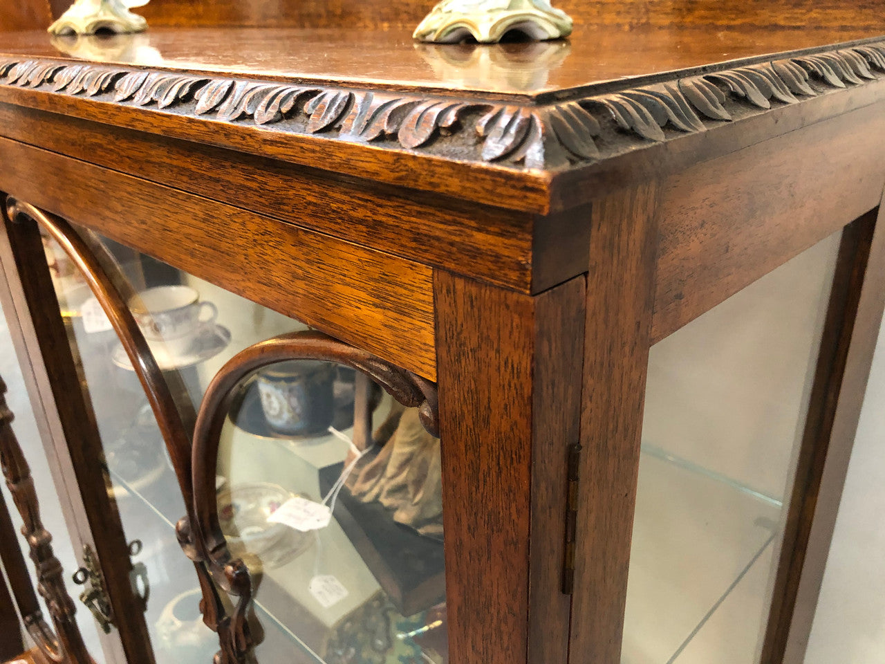 Beautiful Chippendale Style Cabinet | Antique & Vintage | Moonee Ponds Antiques | Australia Wide Delivery