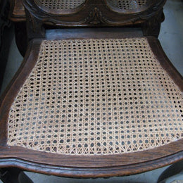 Set of 8 French Oak Chairs