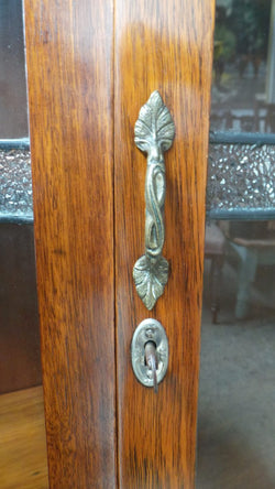 Rare Australian Blackwood Crystal Cabinet | Antique & Vintage | Moonee Ponds Antiques | Australia Wide Delivery