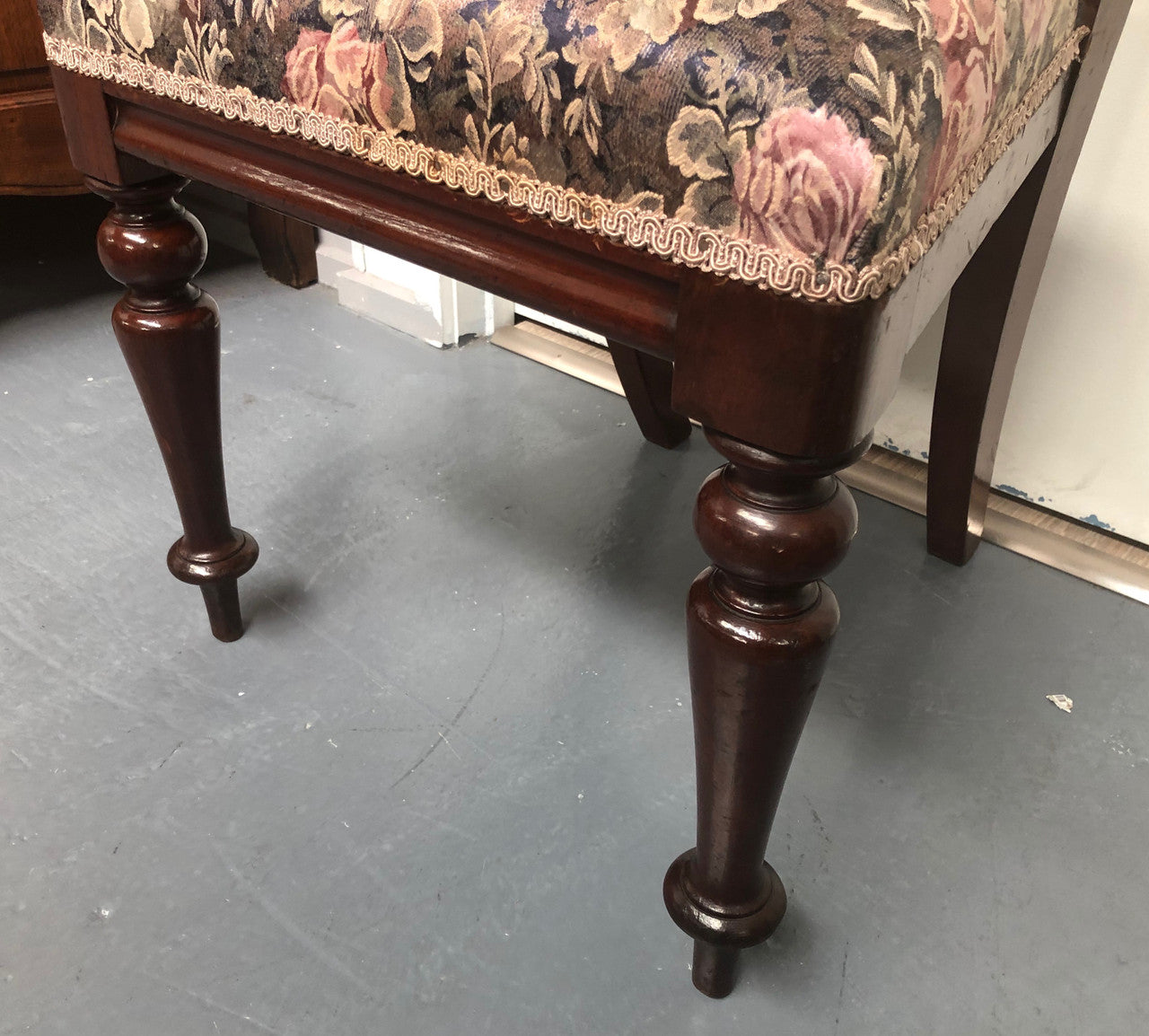 Victorian Upholstered Single Chairs | Antique & Vintage | Moonee Ponds Antiques | Australia Wide Delivery