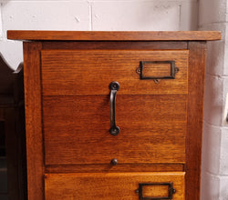 Fabulous Blackwood Vintage Four Drawer Filing Cabinet | Antique & Vintage | Moonee Ponds Antiques | Australia Wide Delivery