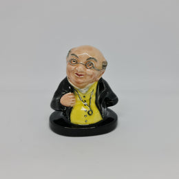 Charming Royal Doulton Mr. Pickwick miniature bust. It is in good original condition.