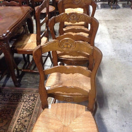 French Provincial Dining Chairs Set 6