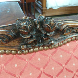 Pair Of French Carved Louis XV Style Fauteuils