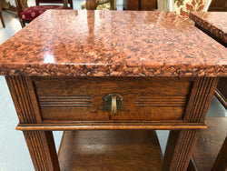 Lovely Pair of Arts and Crafts Bedside Cabinets | Antique & Vintage | Moonee Ponds Antiques | Australia Wide Delivery