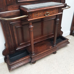 French Henry II Walnut Hall Stand | Antique & Vintage | Moonee Ponds Antiques | Australia Wide Delivery