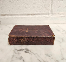 Antique Key of Heaven Leather Bound Small Prayer Book | Antique & Vintage | Moonee Ponds Antiques | Australia Wide Delivery