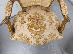 Superb Pair of 19th Century French Walnut Upholstered Arm Chairs | Antique & Vintage | Moonee Ponds Antiques | Australia Wide Delivery