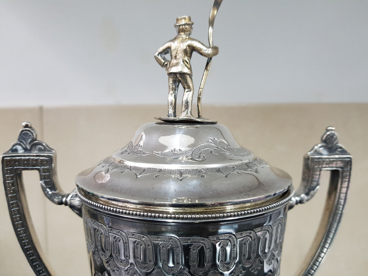 1888 Tasmanian Saint Mary's College Rowing Trophy | Antique & Vintage | Moonee Ponds Antiques | Australia Wide Delivery