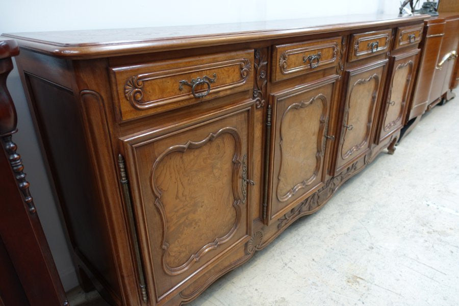 Large French Walnut Sideboard