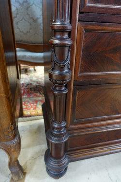 French Henry II Style Rosewood Chest Of Drawers | Antique & Vintage | Moonee Ponds Antiques | Australia Wide Delivery