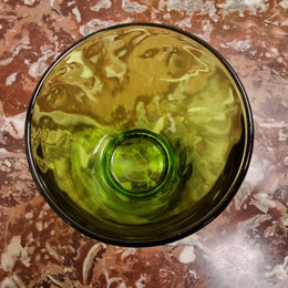 Set of 8 French Green Duralex drinking glasses. They are in good original condition with no chips or cracks, please view photos as they help form part of the description.