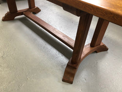 Fabulous Solid French Oak Dining Table | Antique & Vintage | Moonee Ponds Antiques | Australia Wide Delivery