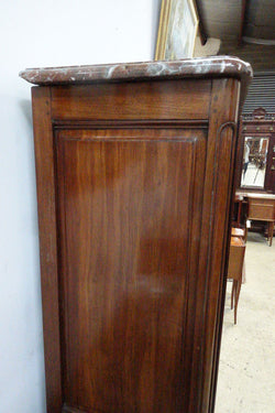 Figured Mahogany Side - Storage Cupboard | Antique & Vintage | Moonee Ponds Antiques | Australia Wide Delivery