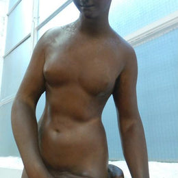 French Terracotta Statue