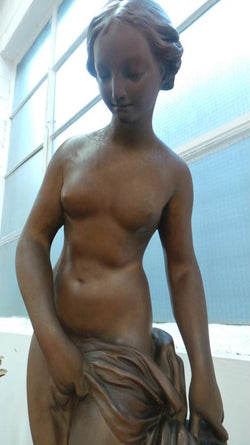 French Terracotta Statue | Antique & Vintage | Moonee Ponds Antiques | Australia Wide Delivery