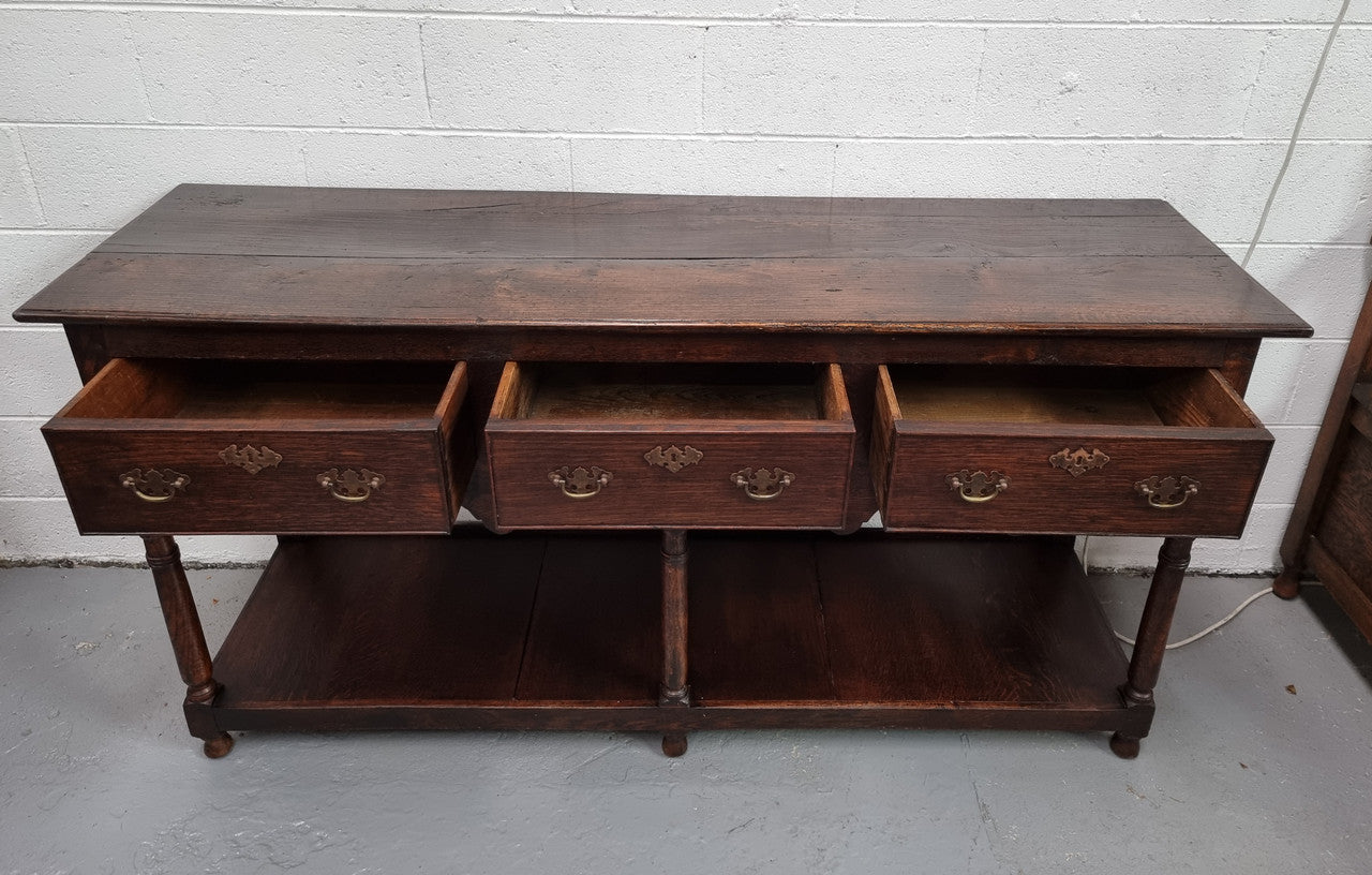 Beautiful Early 19th Century Dark Oak Dresser | Antique & Vintage | Moonee Ponds Antiques | Australia Wide Delivery