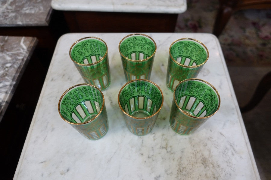 French Glass Tumblers