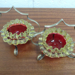 Moonee Ponds Antiques Pair of Victorian Salt