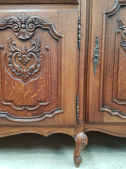 French Louis XV Style Oak Sideboard | Antique & Vintage | Moonee Ponds Antiques | Australia Wide Delivery