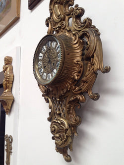 French Cartel Clock | Antique & Vintage | Moonee Ponds Antiques | Australia Wide Delivery