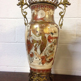 Satsuma Jardiniere and Vases Set