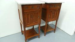 French Arts And Crafts Oak Bedside Cabinets | Antique & Vintage | Moonee Ponds Antiques | Australia Wide Delivery