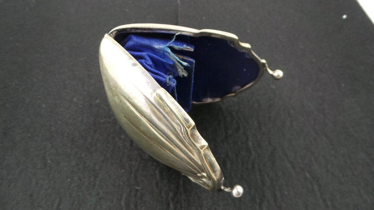 Antique Edwardian Silver Plated Coin Purse | Antique & Vintage | Moonee Ponds Antiques | Australia Wide Delivery