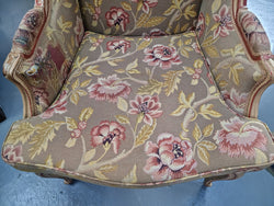 Beautiful French Painted Vintage Upholstered Armchair | Antique & Vintage | Moonee Ponds Antiques | Australia Wide Delivery