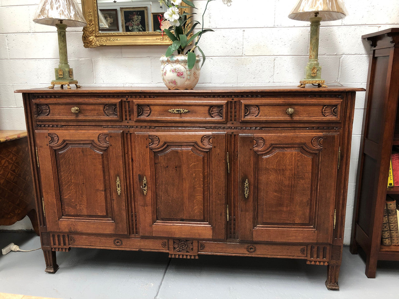 Beautiful 19th Century French Oak Buffet