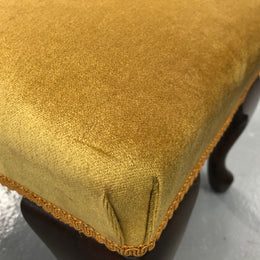upholstered foot stool