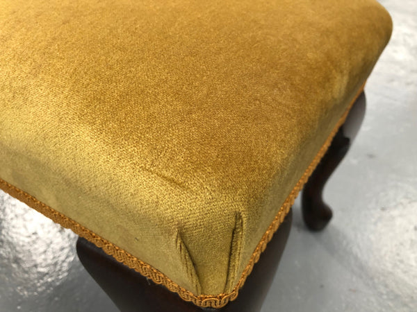 upholstered foot stool