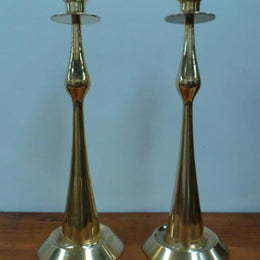 Pair Of Bronze Candlesticks