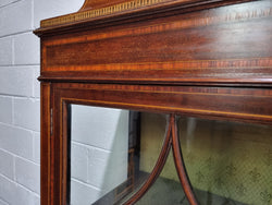 Edwardian Sheraton Revival Mahogany Display Cabinet | Antique & Vintage | Moonee Ponds Antiques | Australia Wide Delivery