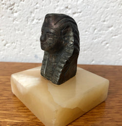 Edwardian Egyptian Sphinx Head Paperweight | Antique & Vintage | Moonee Ponds Antiques | Australia Wide Delivery