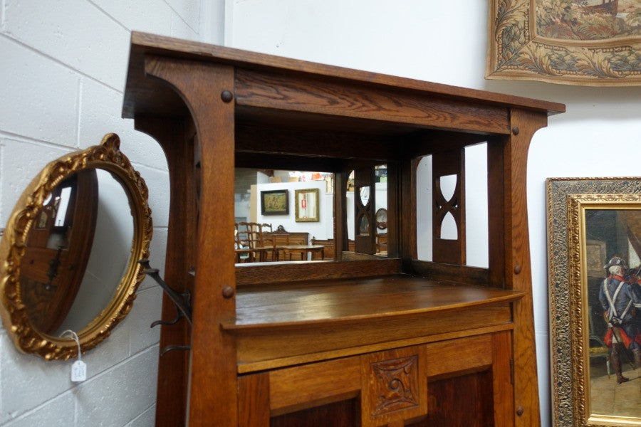 Arts and Crafts Hall Stand | Antique & Vintage | Moonee Ponds Antiques | Australia Wide Delivery