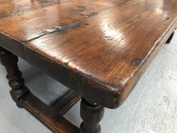 Early 19th Century French Figured Elm Farmhouse Table | Antique & Vintage | Moonee Ponds Antiques | Australia Wide Delivery