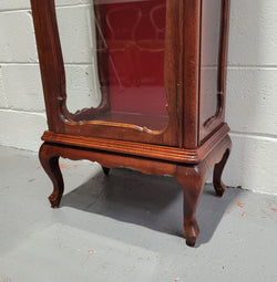 French Louis XV Style Compact Display Cabinet With Marble Top | Antique & Vintage | Moonee Ponds Antiques | Australia Wide Delivery
