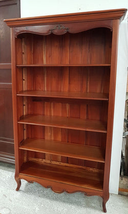 French Style Mahogany Open Bookcase | Antique & Vintage | Moonee Ponds Antiques | Australia Wide Delivery