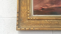 French Flower Oil Painting | Antique & Vintage | Moonee Ponds Antiques | Australia Wide Delivery