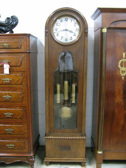 Lovely Oak Grandfather Clock | Antique & Vintage | Moonee Ponds Antiques | Australia Wide Delivery
