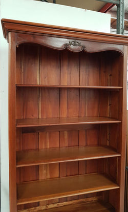 French Style Mahogany Open Bookcase | Antique & Vintage | Moonee Ponds Antiques | Australia Wide Delivery